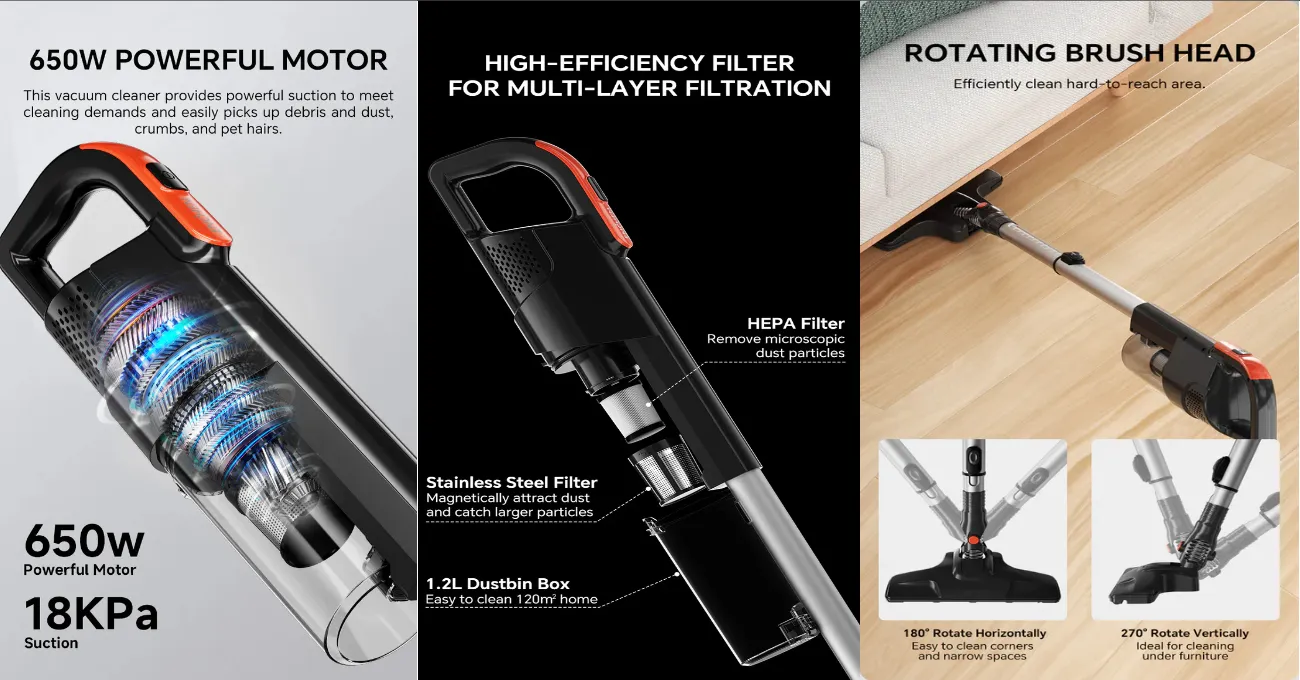 ENCHEN V3 Handheld Vacuum Cleaner High Power