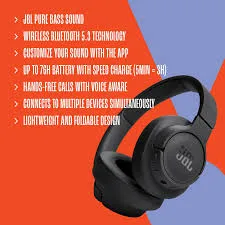JBL Tune 720BT Over-Ear Headphone