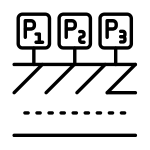 Parking Number Plate