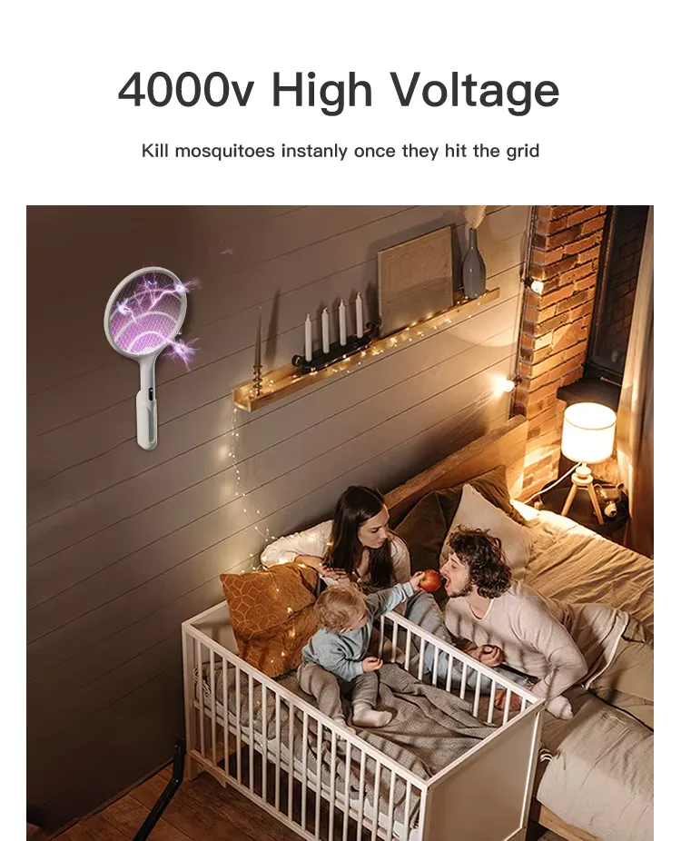 Qualitell E3 Electric Mosquito Swatter