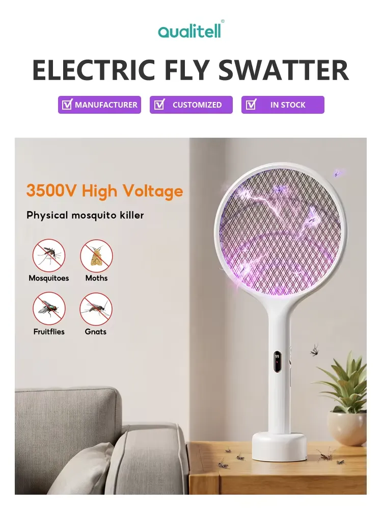 Qualitell E3 Electric Mosquito Swatter