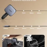 UGREEN Nexode Car Charger 145W with Retractable USB-C Cable EC604 (55910)