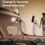 UGREEN Nexode Car Charger 145W with Retractable USB-C Cable EC604 (55910)