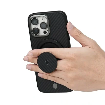 WiWU Aramid Fiber 360°Rotation Magnetic Ring Holder MW008