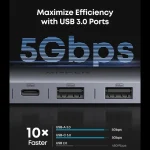 Anker 7-in-1 Multi-Port USB-C Hub USB Adapter for Laptops