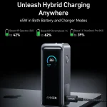 Anker Prime Power Bank (9.6K, 65W, Fusion) A1339