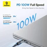 Baseus Display 2 Fast Charging Data Cable Type-C to Type-C 100W