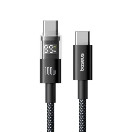 Baseus Display 2 Fast Charging Data Cable Type-C to Type-C 100W