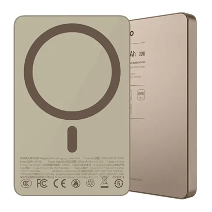 MAXCO 5000mAh 20W Magnetic Wireless Charging Power Bank MP38