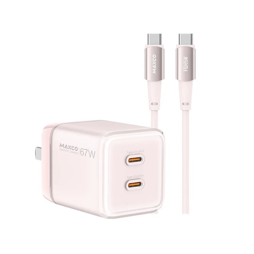 Maxco 67W GaN Fast Charger (MC20CC) Maxco 67W GaN Fast Charger (MC20CC)