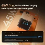 Anker Nano 45W GaN Charger with Display (A121D)