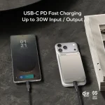 Momax 1-Power S.Pass² 10000mAh Semi SSB Magnetic Wireless Battery Pack